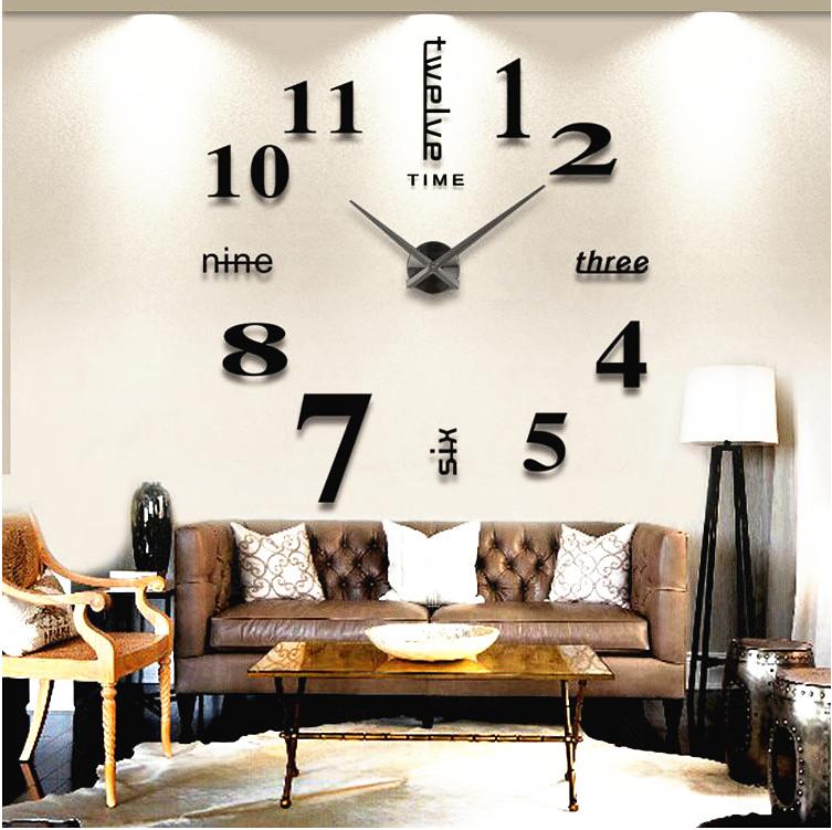 Giant 3D Clock For Home/Office Decoration