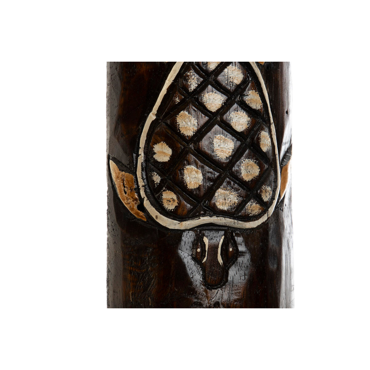 Dark Brown Colonial Mask Wall Decoration