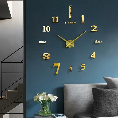 Giant 3D Clock For Home/Office Decoration