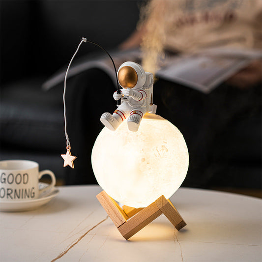 Astronaut Figurines Home Decoration Night Light