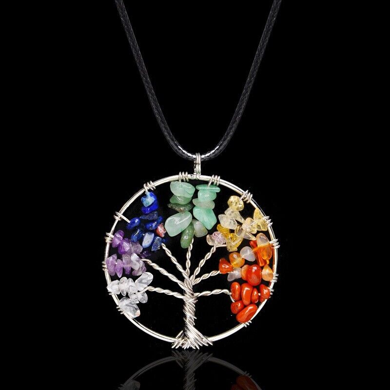 Tree of Life Chakra Necklace