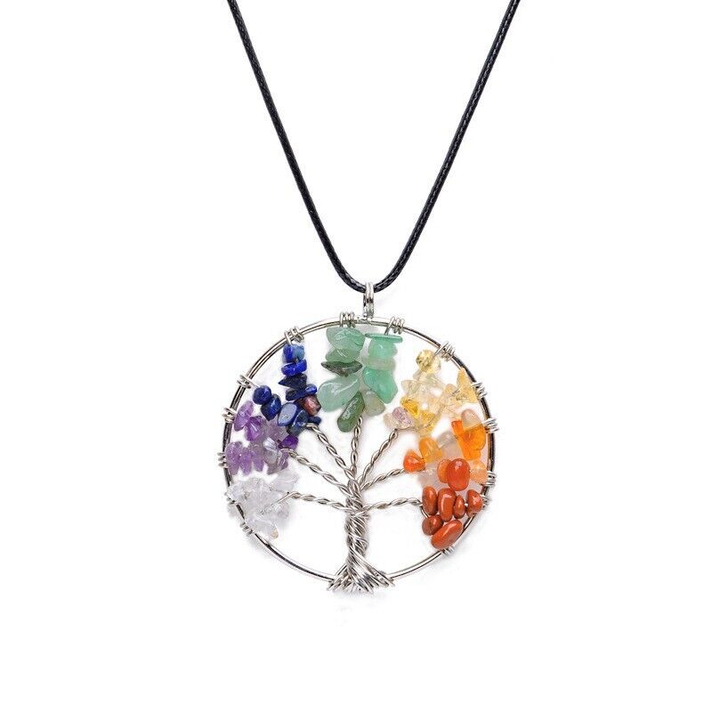 Tree of Life Chakra Necklace