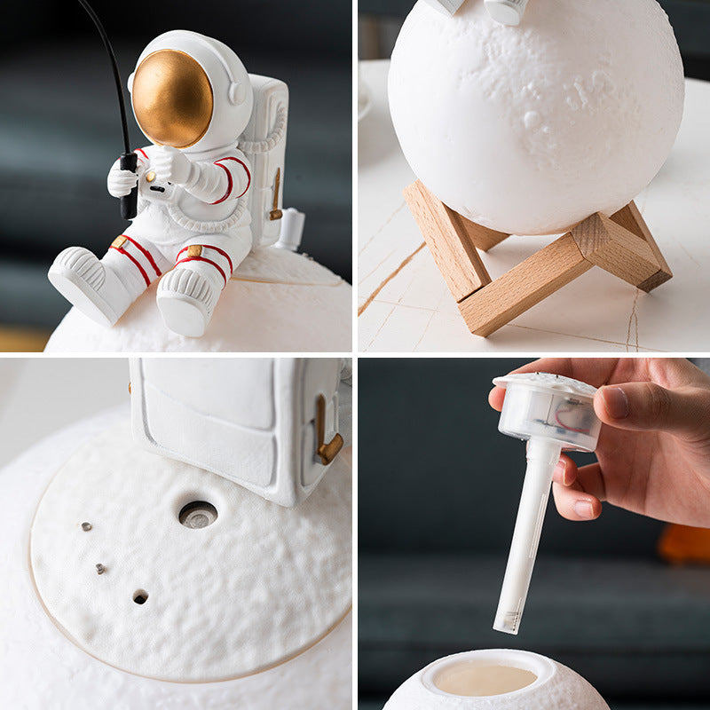 Astronaut Figurines Home Decoration Night Light