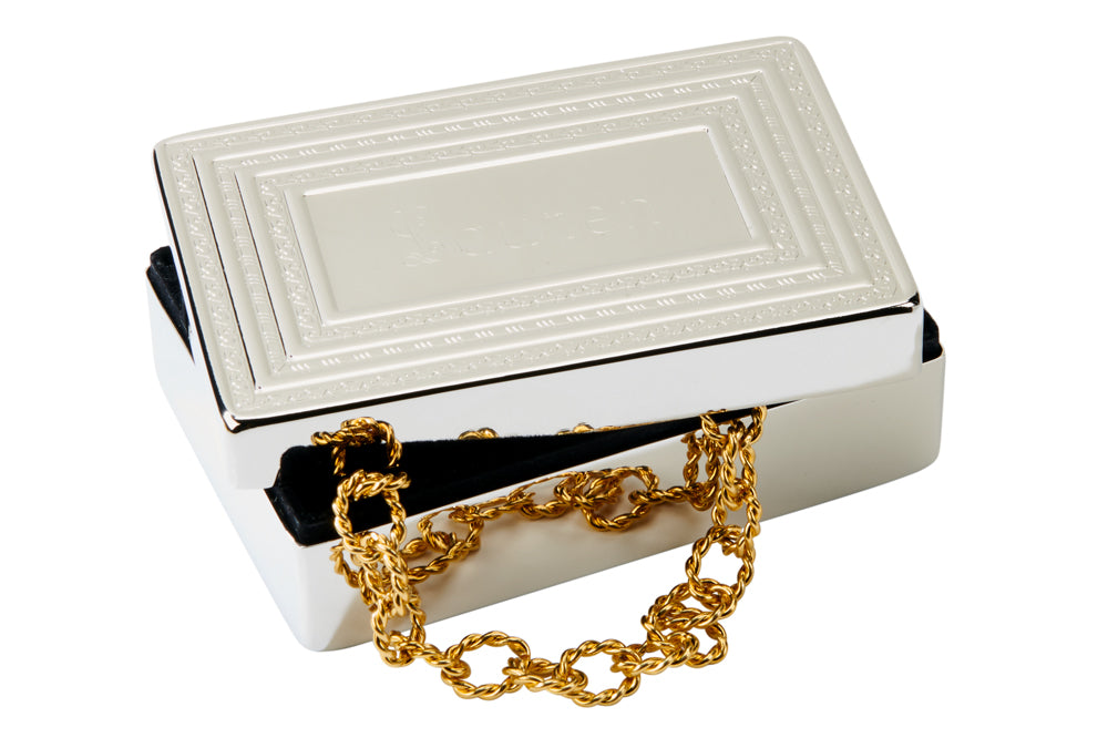 Rect Lift Top Jewellery Box