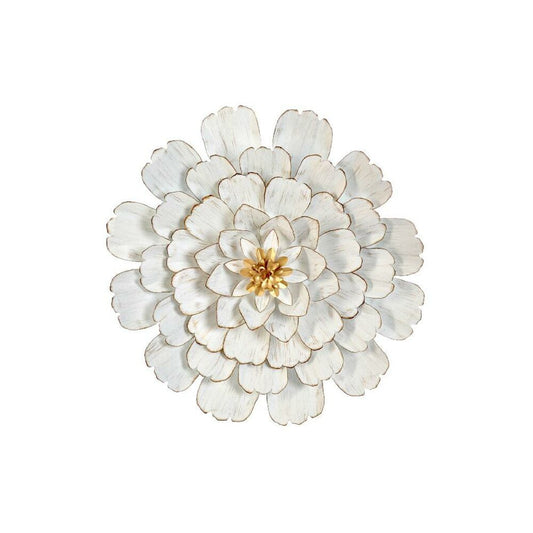 Golden and White Flower for Walls
