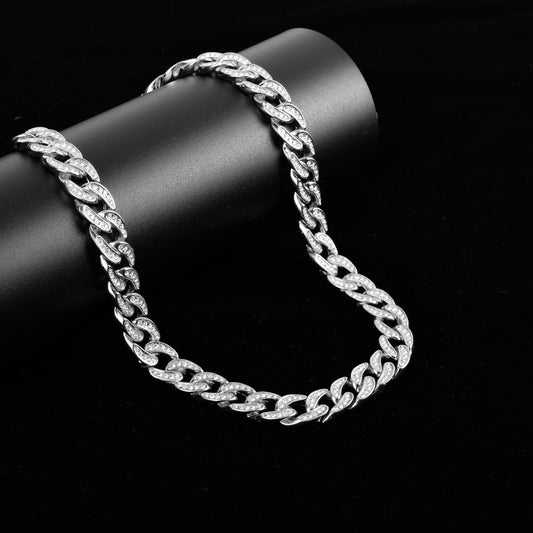 Iced Out Cuban Chain for Men