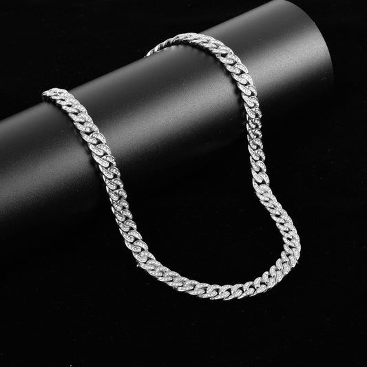 Iced Out Cuban Chain for Men