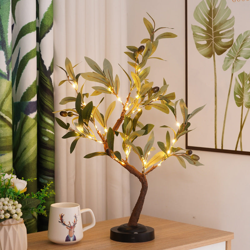 Autumn Amber Leaf Light