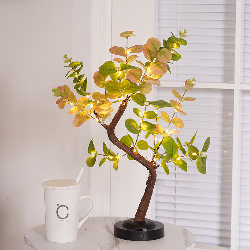 Autumn Amber Leaf Light
