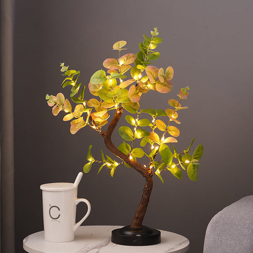 Autumn Amber Leaf Light