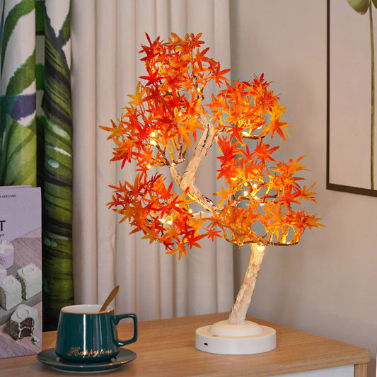 Maple Leaf Tree Lamp
