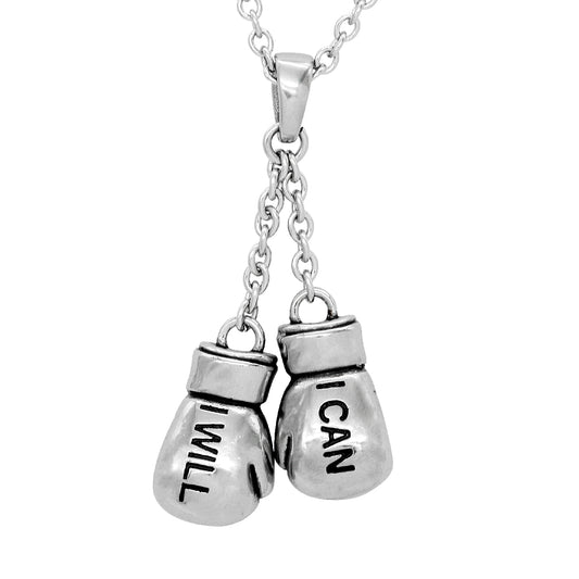 Knockout Boxing Gloves Necklace for Men