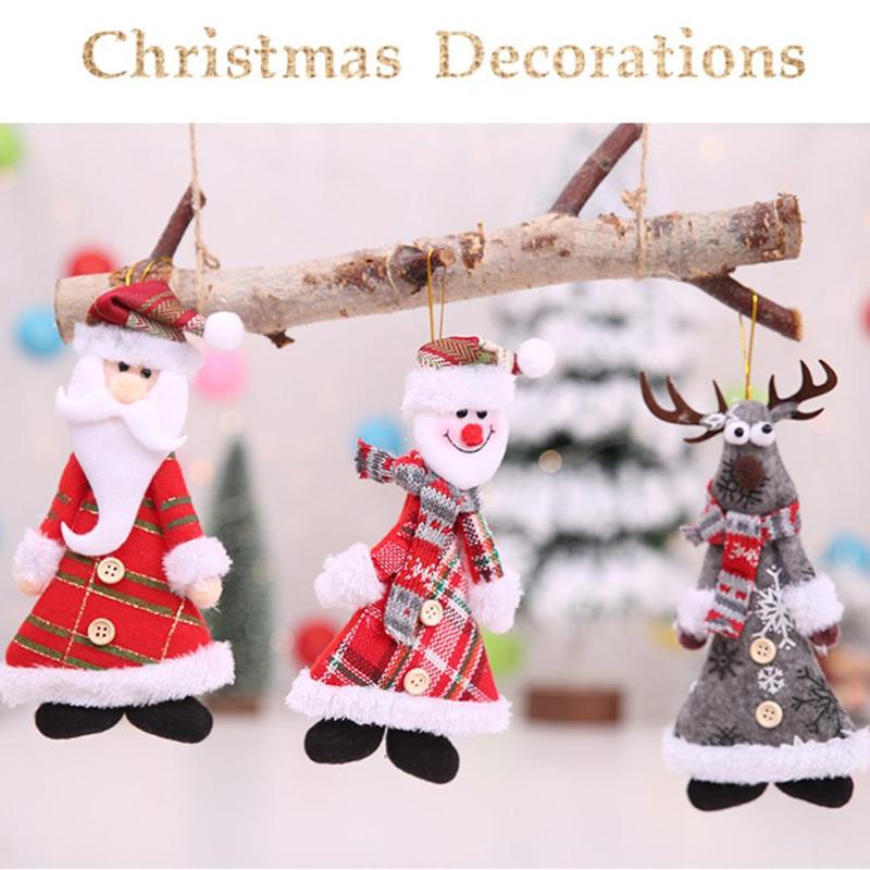 Christmas Decorations for Home Santa Claus Snowman