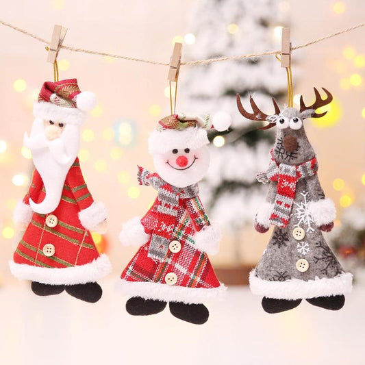 Christmas Decorations for Home Santa Claus Snowman
