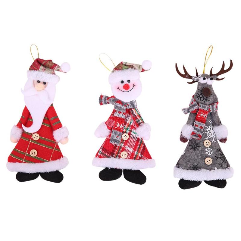 Christmas Decorations for Home Santa Claus Snowman