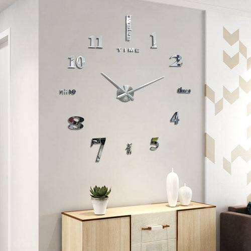 Giant 3D Clock For Home/Office Decoration