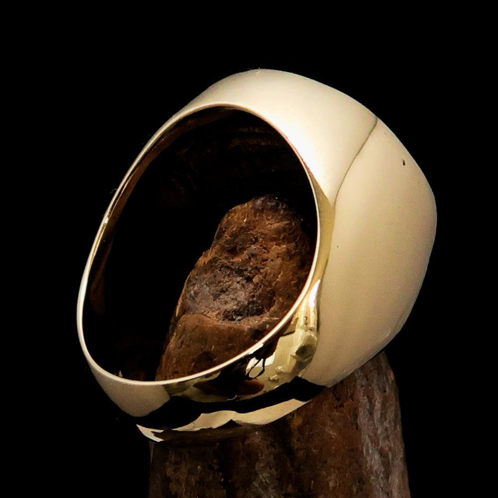 Expertly Crafted Masonic Skull Ring