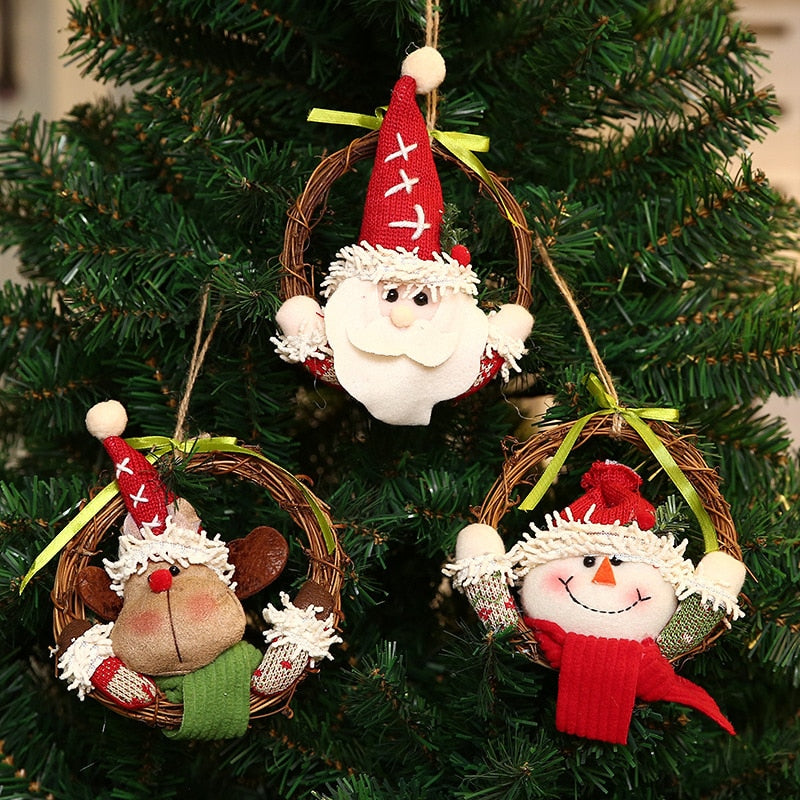 Xmas Tree Hanging Ornaments Decoration For Home