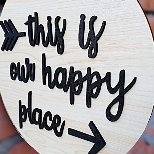 This is our Happy Place Sign