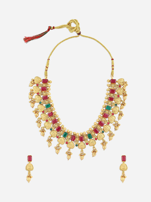 Indian Style Jewellery Set with Earrings for Ladies
