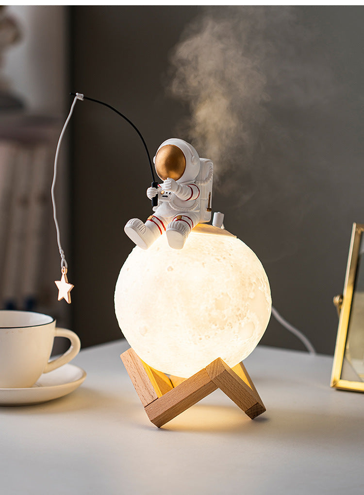 Astronaut Figurines Home Decoration Night Light