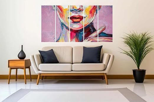 Set Of 5 Wall Painting
