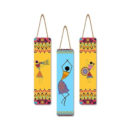 African Warli Art Wall Hanging Decoration