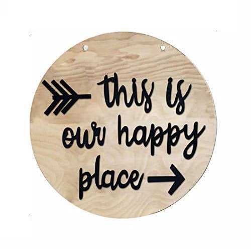 This is our Happy Place Sign