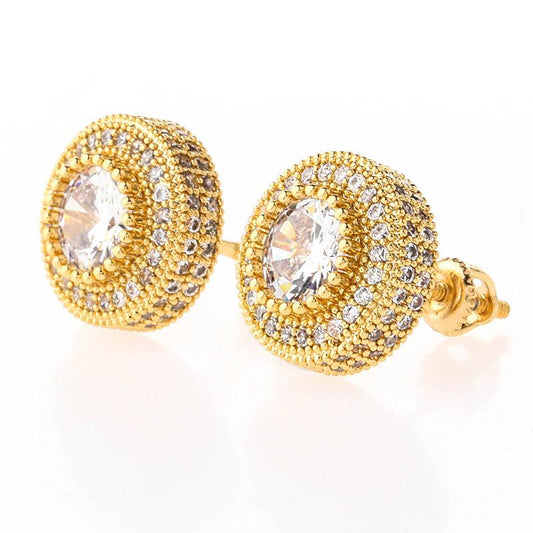 Iced Out Designer Earrings for Men