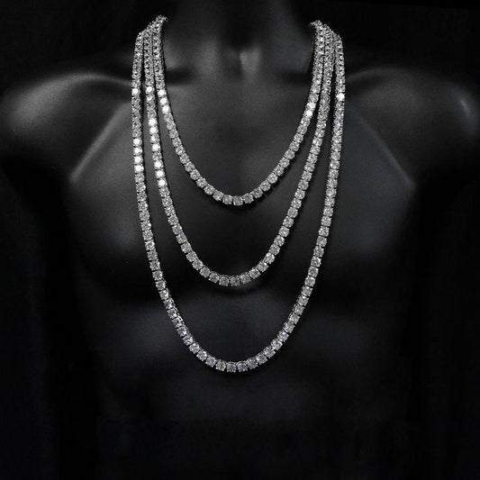 Iced Out Tennis Chain for Men